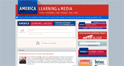 Desktop Screenshot of americalearningmedia.net