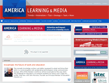 Tablet Screenshot of americalearningmedia.net